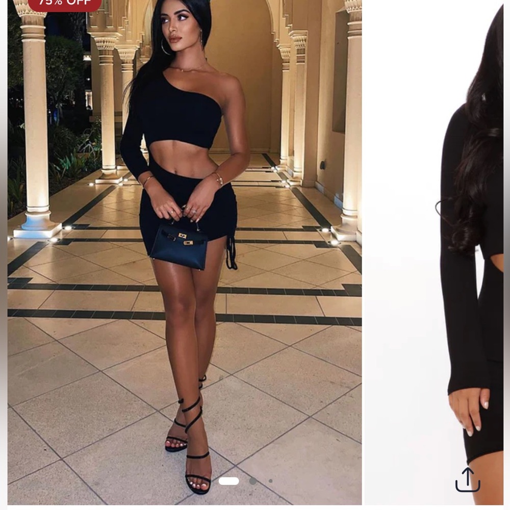 Fashion nova cut out dress